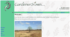 Desktop Screenshot of gardenersown.co.uk